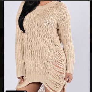 Sweater dress